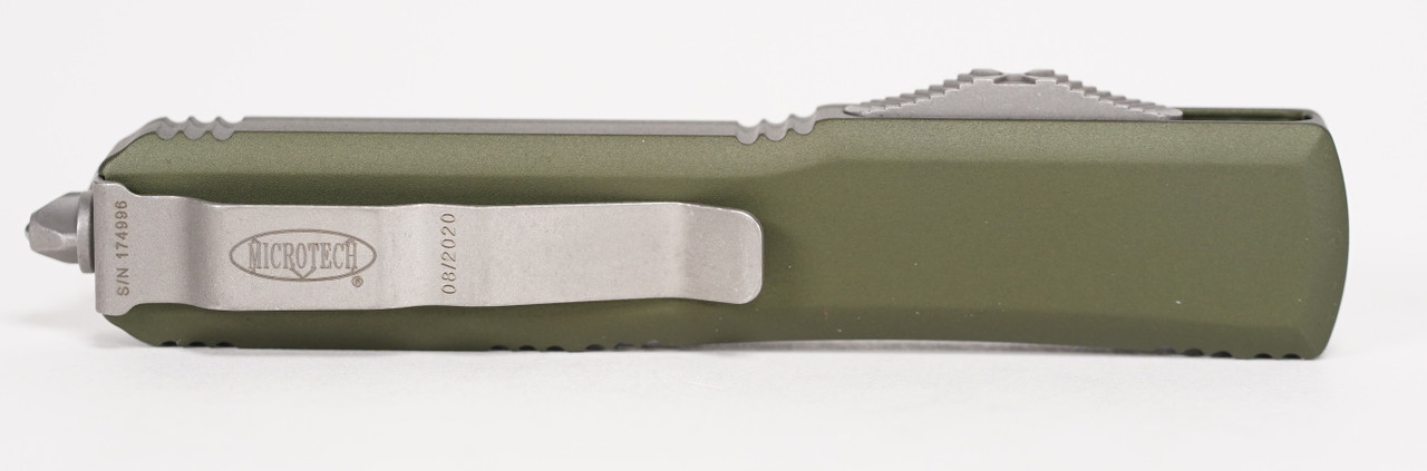 Microtech 121-10APOD Ultratech Apocalyptic, OD Green Handles - Image 5