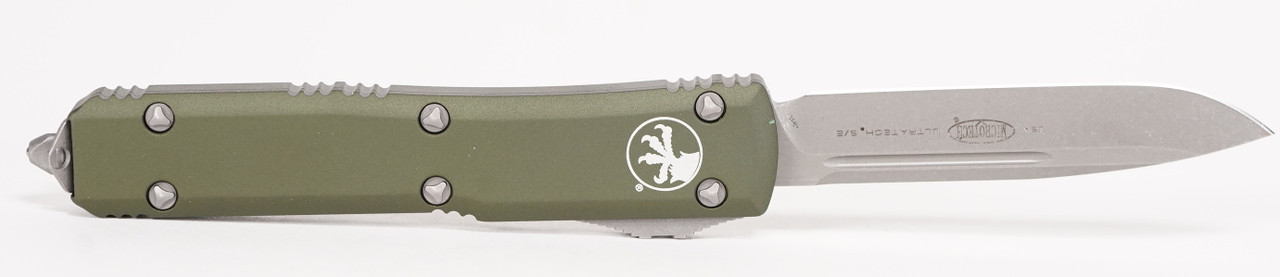 Microtech 121-10APOD Ultratech Apocalyptic, OD Green Handles - Image 2