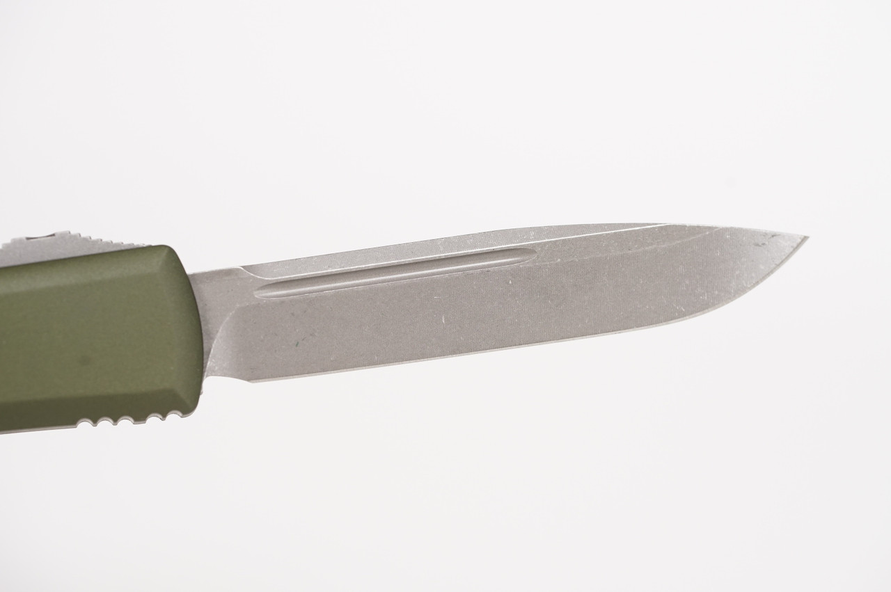 Microtech 121-10APOD Ultratech Apocalyptic, OD Green Handles - Image 7