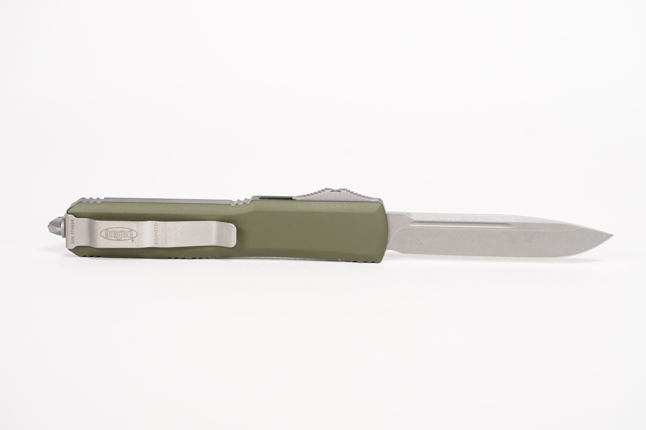 Microtech 121-10APOD Ultratech Apocalyptic, OD Green Handles - Image 3