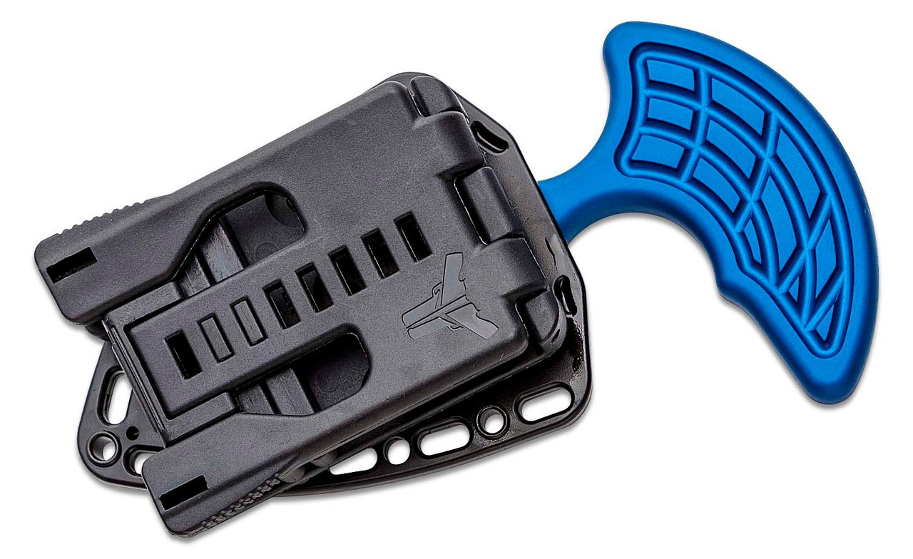 Heretic Sleight Modular Push Dagger Black DLC, Blue Handle - Image 4