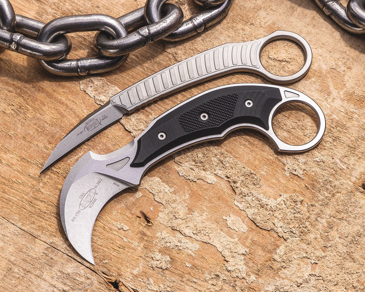 Microtech/Bastinelli 215-10APS Creations Feather - Image 5