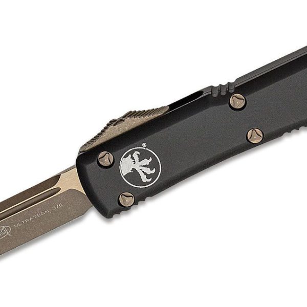 Microtech 121-13AP Ultratech Bronze Apocalyptic, BLK Handles