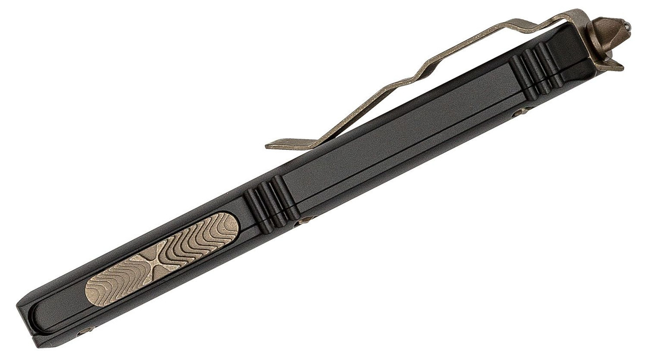 Microtech 121-13AP Ultratech Bronze Apocalyptic, BLK Handles - Image 4