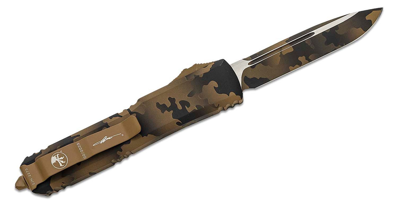 Microtech 121-1CCS Ultratech Drop Point Coyote Camo - Image 2