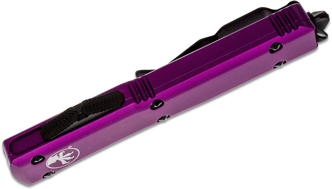 Microtech 121-1VI Ultratech Black, Violet Handles - Image 3
