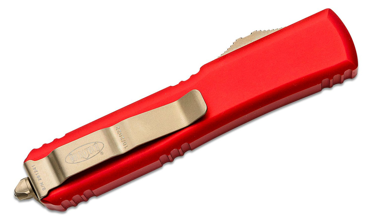 Microtech 122-13RD Ultratech Bronze Double Edge Dagger Blade - Image 3