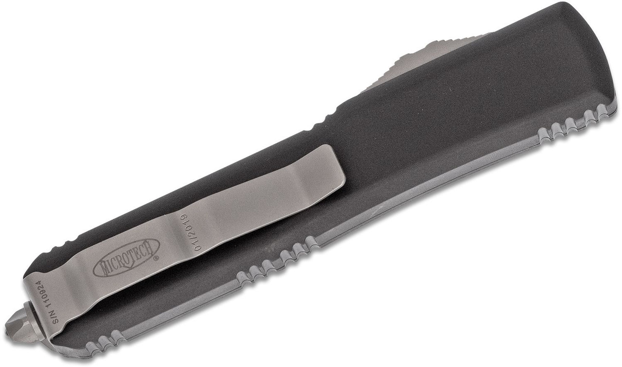 Microtech 123-10AP Ultratech Apocalyptic Tanto, BLK Handles - Image 3