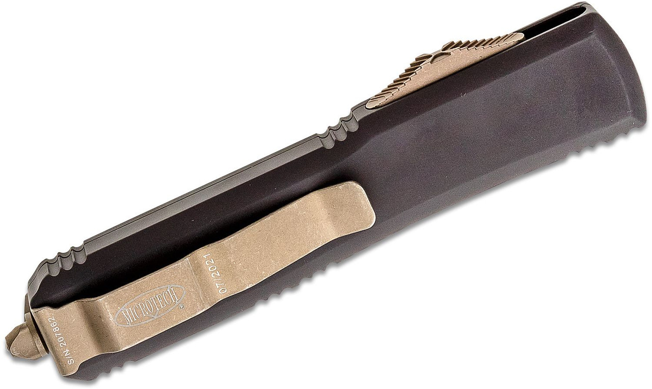 Microtech 123-13AP Ultratech Bronze Apocalyptic Tanto Blade - Image 4