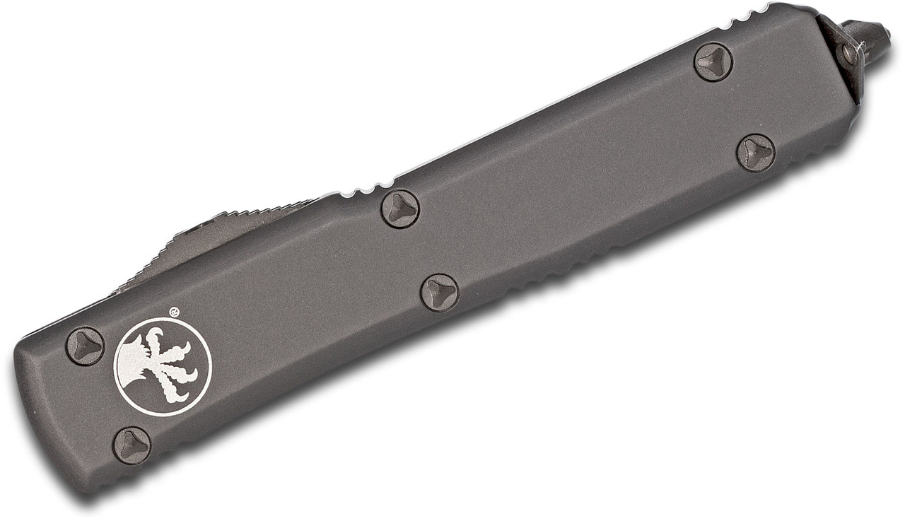 Microtech 123-3T Ultratech Tactical Blk Tanto, Blk Handle - Image 3