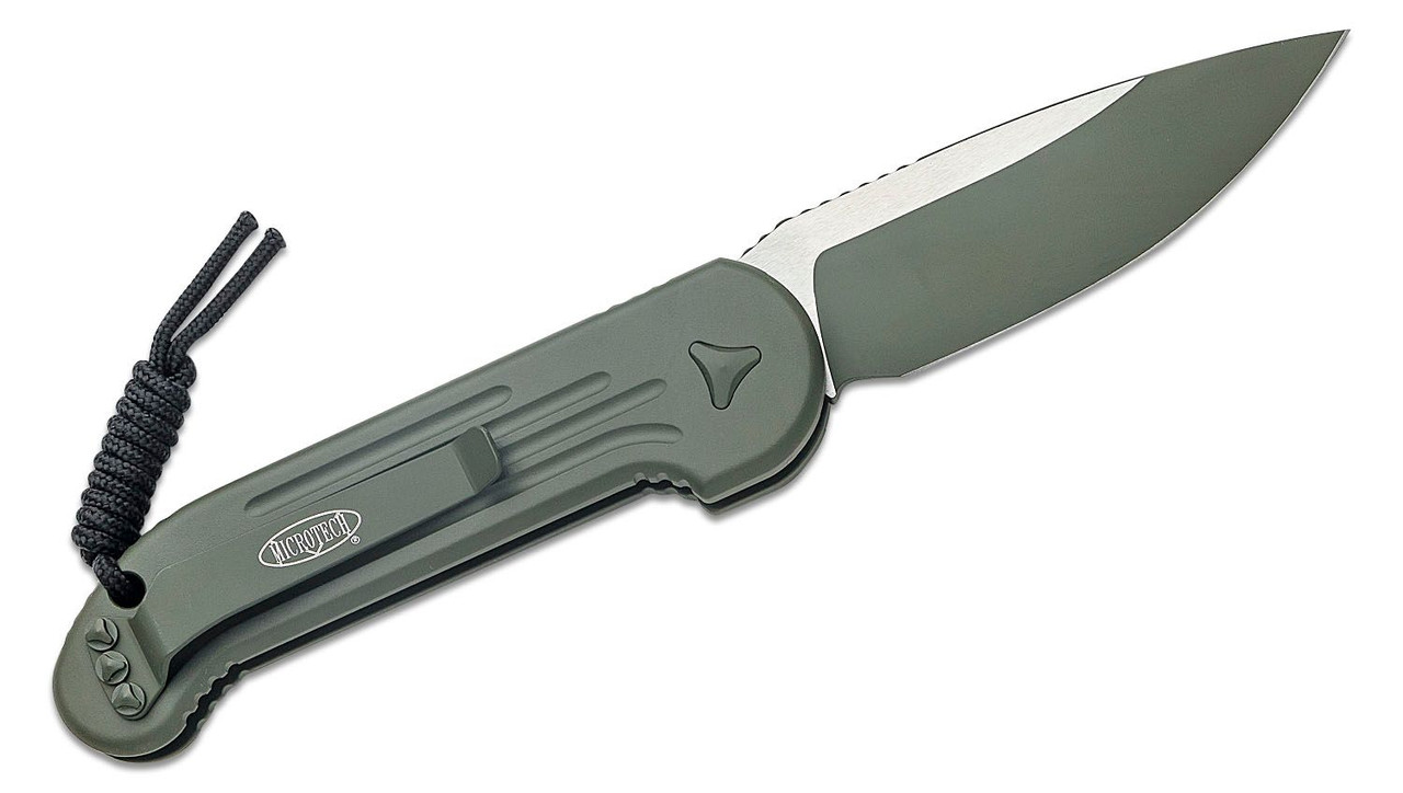 Microtech 135-1COD LUDT OD Green Cerakote Drop Point Plain - Image 2