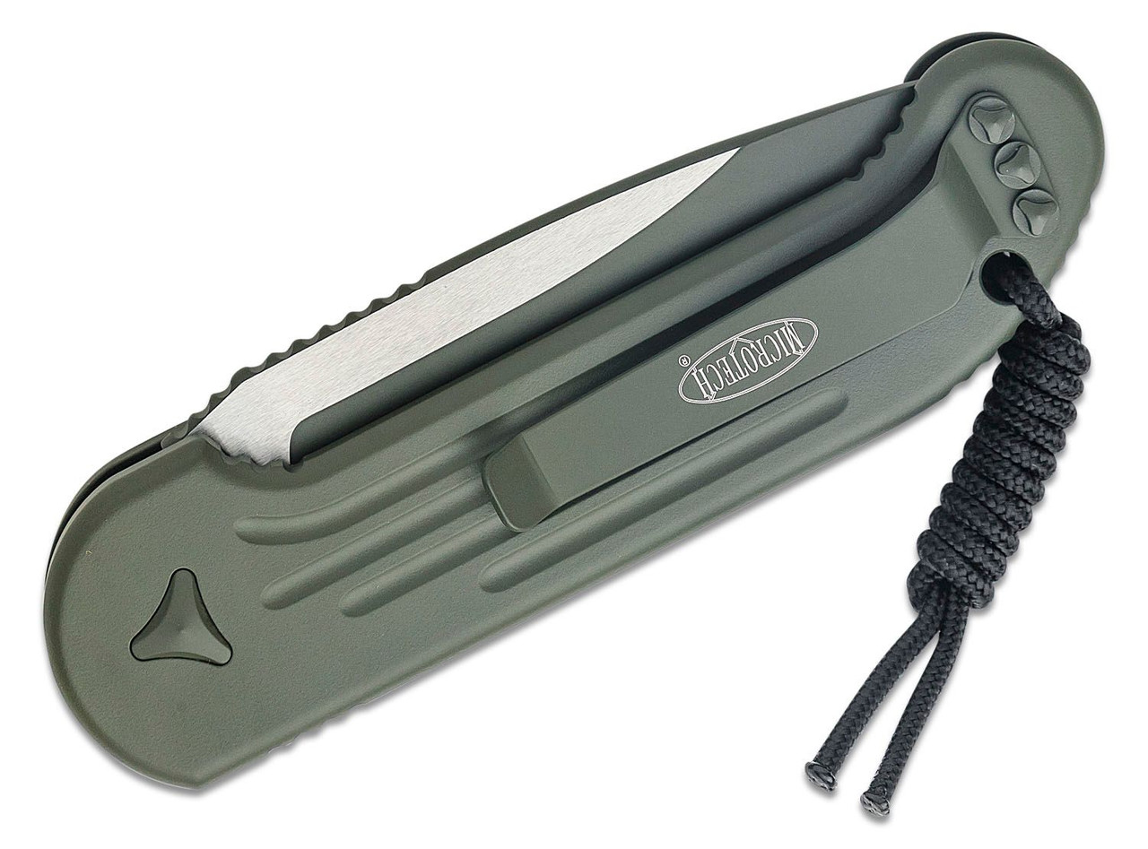 Microtech 135-1COD LUDT OD Green Cerakote Drop Point Plain - Image 4