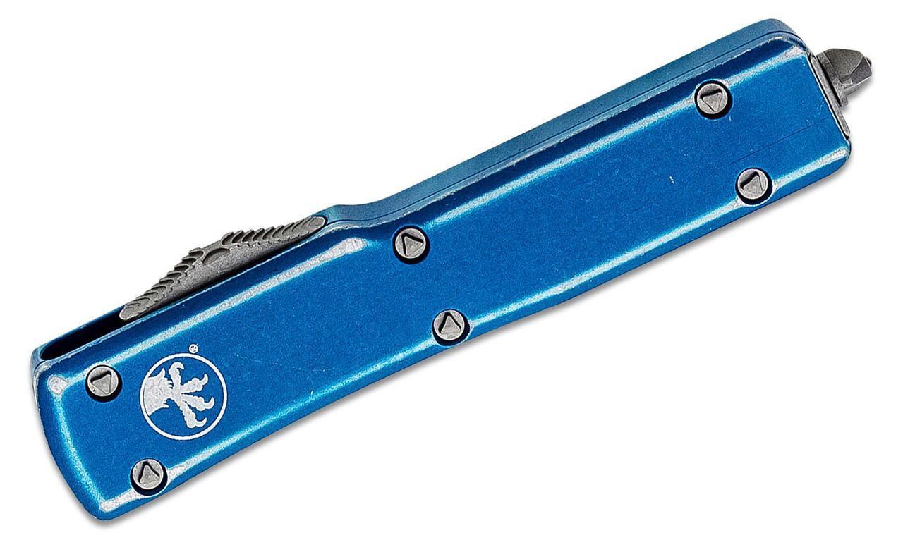 Microtech 148-10DBL UTX-70 Stonewashed Drop Point Plain - Image 2