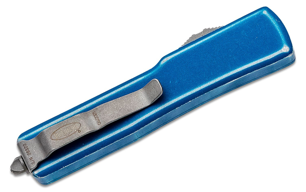 Microtech 148-10DBL UTX-70 Stonewashed Drop Point Plain - Image 3
