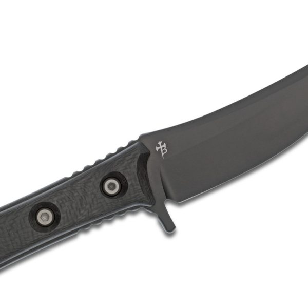 Microtech/Borka Blades 200-1DLC SBK, Carbon Fiber Handles