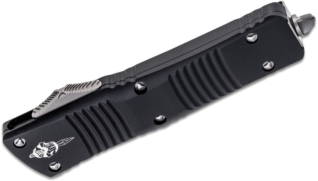 Microtech 219-10s SS Combat Troodon STW Hellhound Tanto, BLK - Image 2