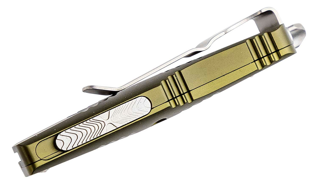 Microtech 240-10OD Troodon Mini Stonewashed, OD Green - Image 5