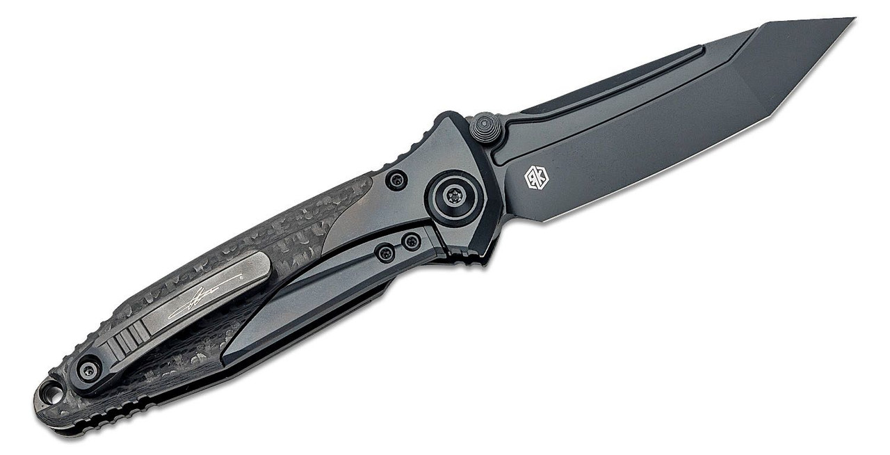 Microtech 261-1DLCTCFTIS Socom Bravo Tanto Blade, Titanium - Image 2