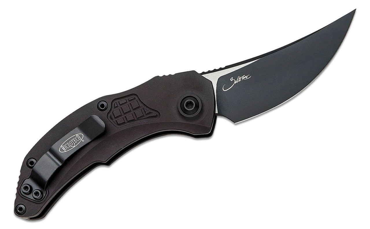 Microtech 268A-1T Brachial Tactical Black Trailing Point - Image 2