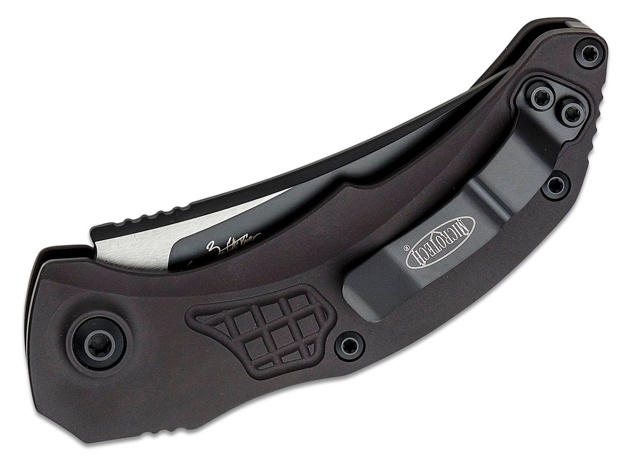 Microtech 268A-1T Brachial Tactical Black Trailing Point - Image 4