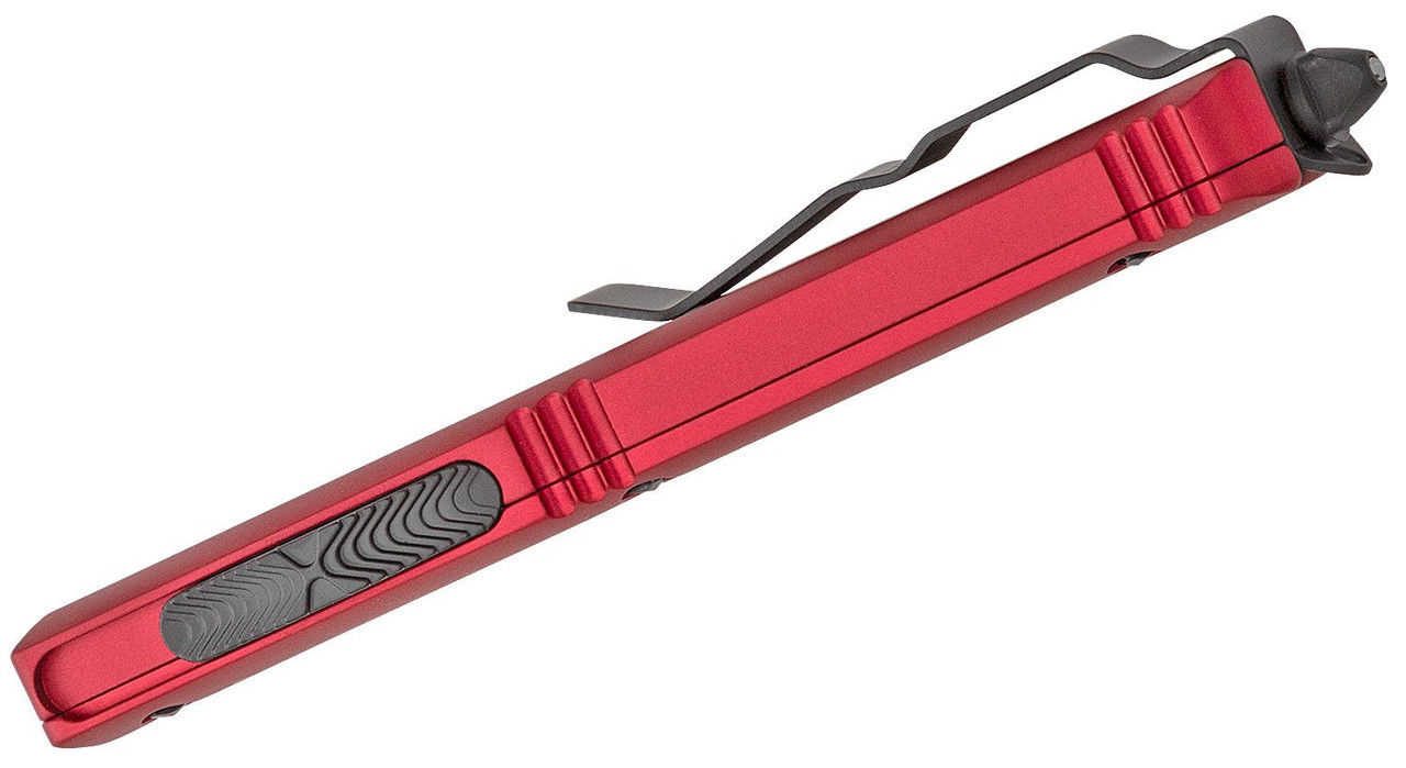 Microtech 121-1RD Ultratech Black, Red Aluminum Handles - Image 4