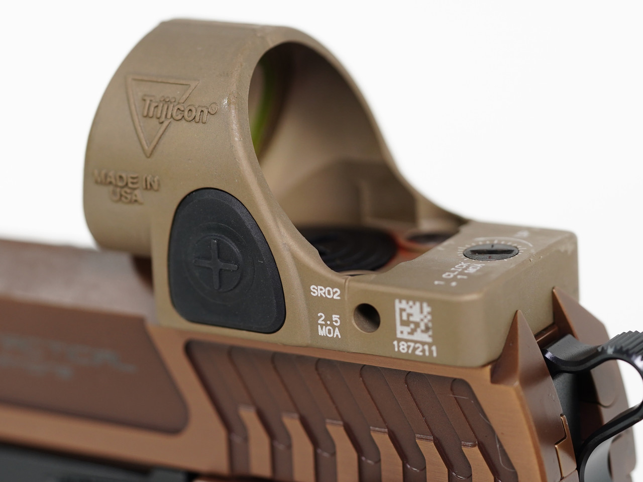 Taran Tactical Sand Viper SOLID w/ SRO Limited 9mm - Image 15