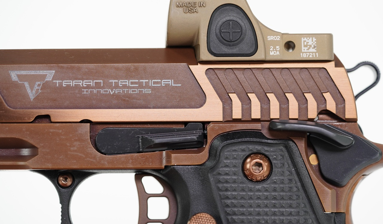 Taran Tactical Sand Viper SOLID w/ SRO Limited 9mm - Image 18