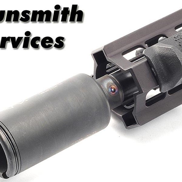 Gunsmith Service: Pin/Weld Permanent Muzzle Device