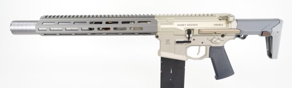 The Honey Badger SD SBR w/Silencer By Q 300 Black Out