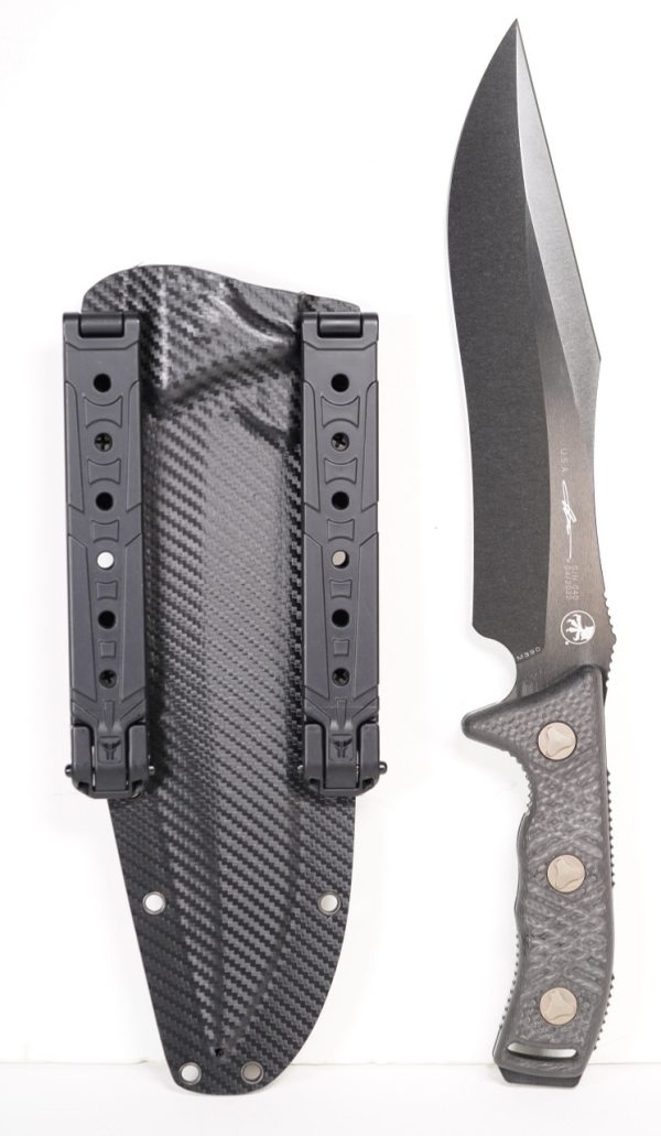 Microtech 104-1DLCCFS Arbiter Stonewash DLC