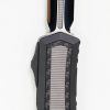 Microtech Atreus Double Edge Mirror Polish w/ Carbon Fiber and Titanium Inlay - Image 2