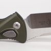 Microtech 161-4OD Socom Elite Satin, OD Green Handles - Image 6