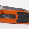 Microtech 160A-1OR Socom Elite BLK, Orange Aluminum Handles - Image 7