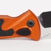 Microtech 160A-1OR Socom Elite BLK, Orange Aluminum Handles - Image 4