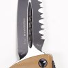 Microtech 238-3GTTAS Troodon Mini Tan G10 Composite Top - Image 3