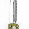 Microtech 225-6OD Dirac D/E Satin Serrated OD Green - Image 3