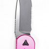 Microtech 135-2PK LUDT Partial Serrated Pink - Image 3