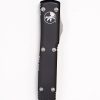 Microtech 123-5 Ultratech Satin, Black Aluminum Handles - Image 3