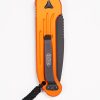Microtech 135-2OR LUDT Black, Orange Aluminum Handles - Image 4