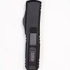 Microtech 233-2T UTX-85 BLK Tanto Combo Blade, BLK Handle - Image 4