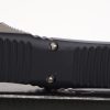 Microtech 142-1 Combat Troodon Black, Black Aluminum Handle - Image 4