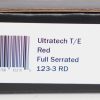 Microtech 123-3RD Ultratech Full Serrated, Red Handle - Image 14