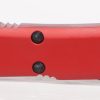 Microtech 123-3RD Ultratech Full Serrated, Red Handle - Image 11