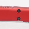 Microtech 123-3RD Ultratech Full Serrated, Red Handle - Image 7