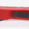 Microtech 123-3RD Ultratech Full Serrated, Red Handle - Image 9