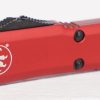Microtech 123-3RD Ultratech Full Serrated, Red Handle - Image 8