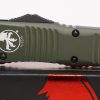 Microtech 142-2OD Combat Troodon Black, OD Green Handles - Image 11