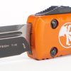 Microtech 123-1OR Ultratech Black, Orange Aluminum Handles - Image 3