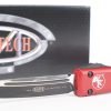 Microtech 123-1RD Ultratech Black, Red Aluminum Handles - Image 3