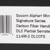 Microtech 114M-2DLCCFS Socom Alpha Mini DLC, Carbon Fiber - Image 6